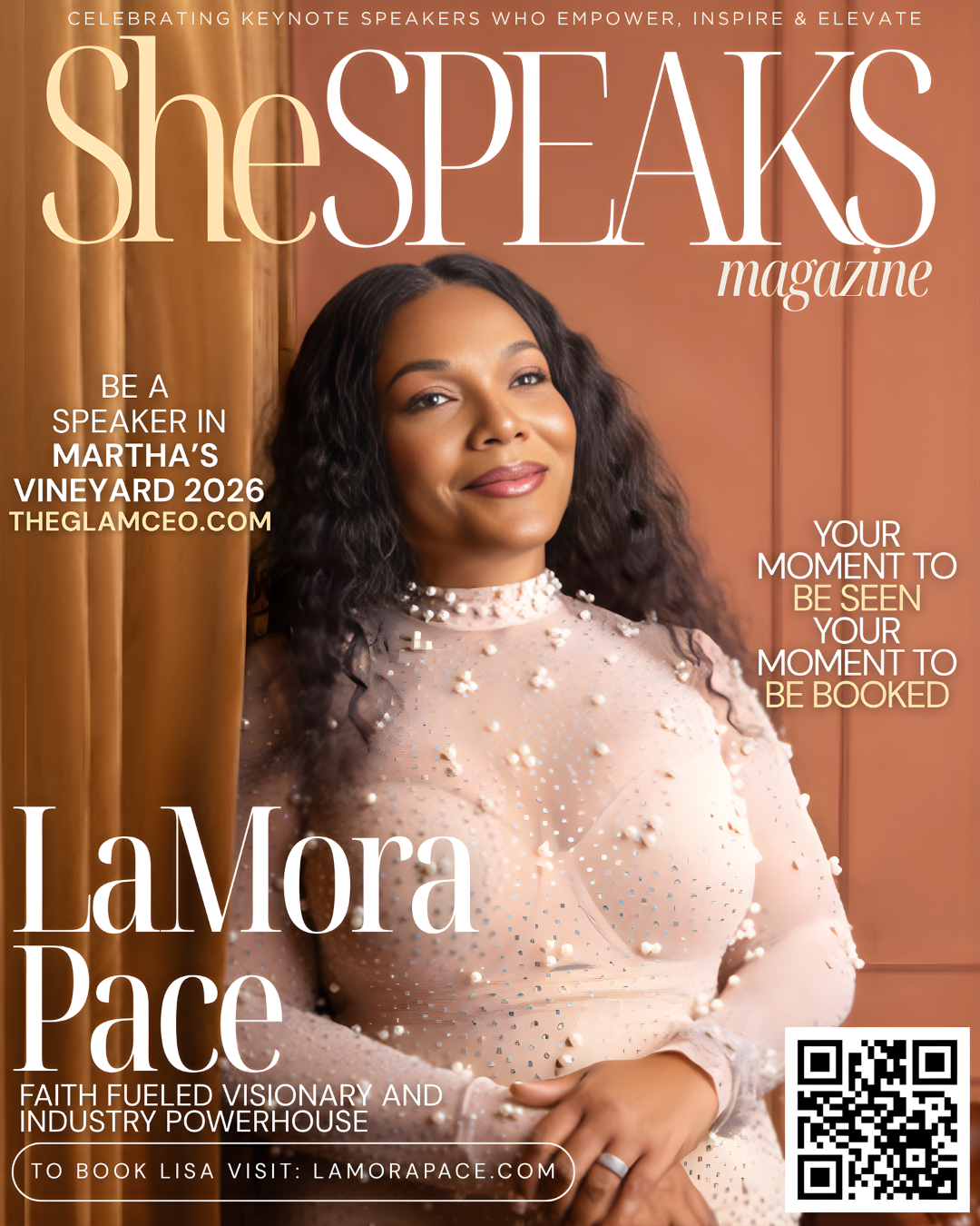 “She Speaks" Online Cover Spotlight!