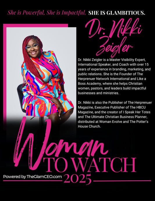 Dr. Nikki Zeigler is a 2025 Woman to Watch!