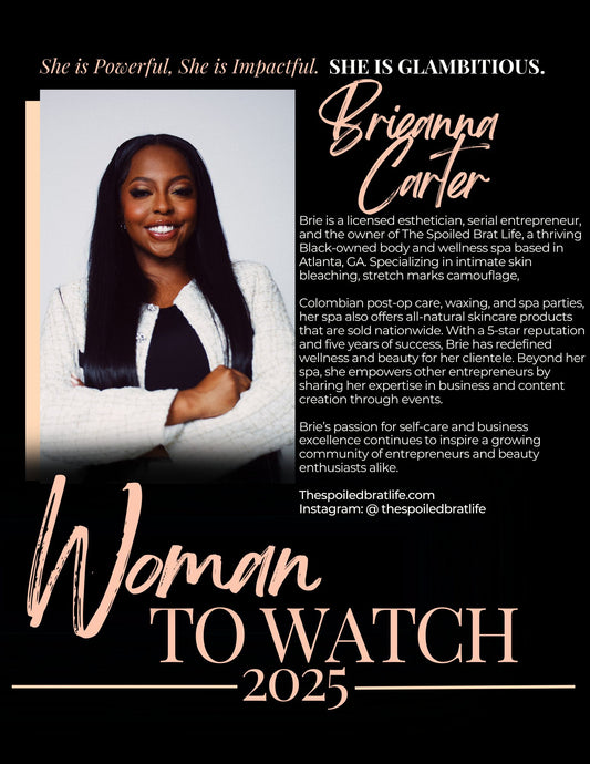 Brieanna Carter is a 2025 Woman to Watch!