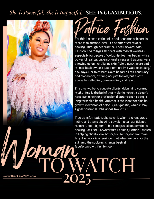 Patrice Fashion is a 2025 Woman to Watch!