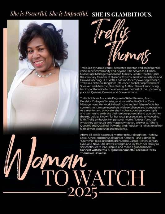 Trellis Thomas is a 2025 Woman To Watch!