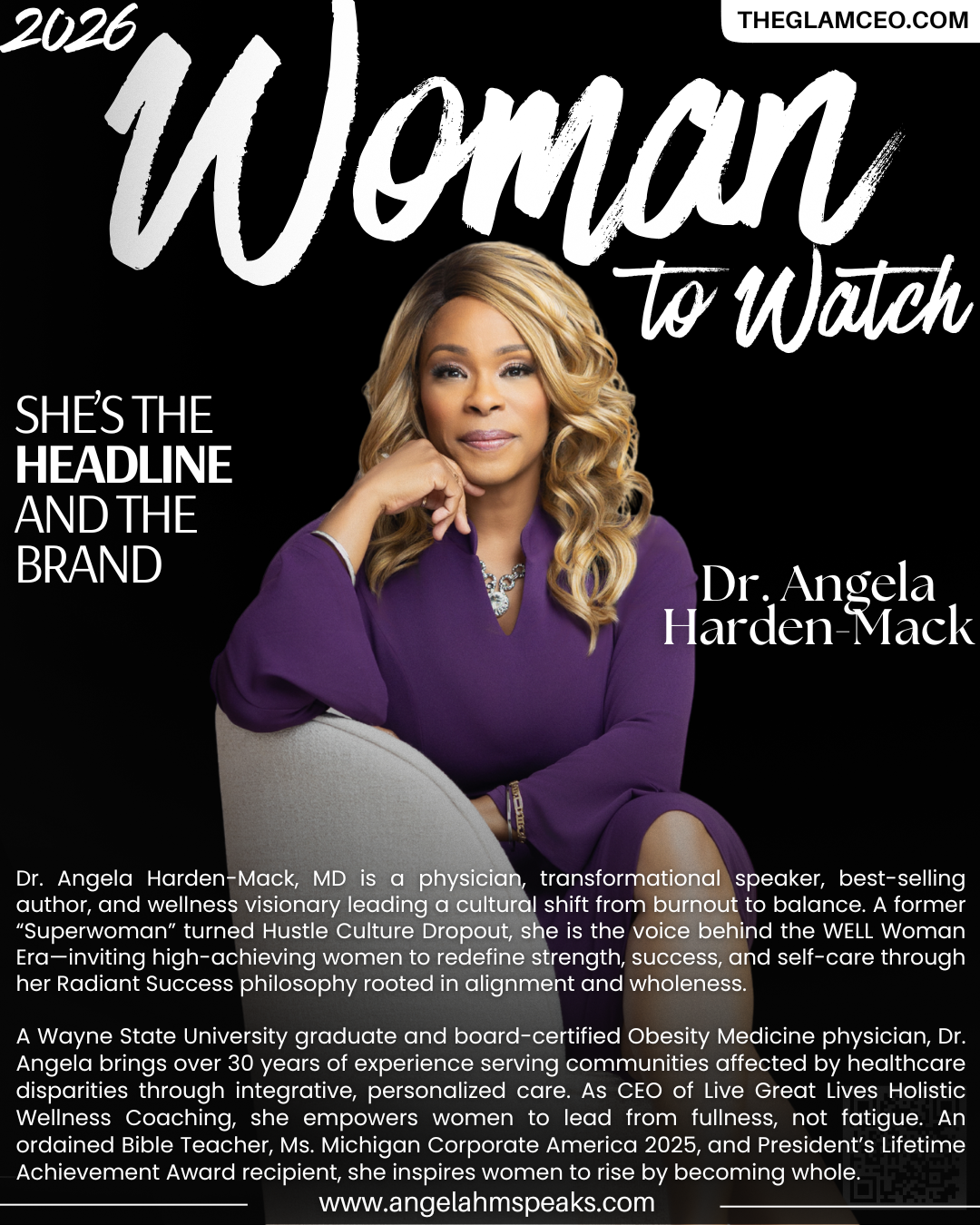 Dr. Angela Harden-Mack is a 2026 Woman to Watch!