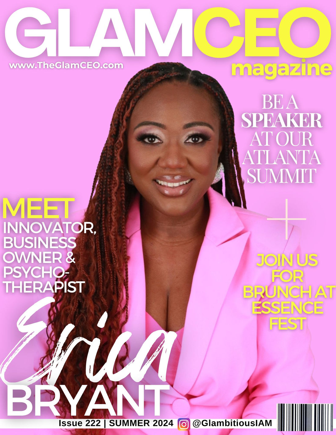 Meet Glam CEO: Erica Bryant!