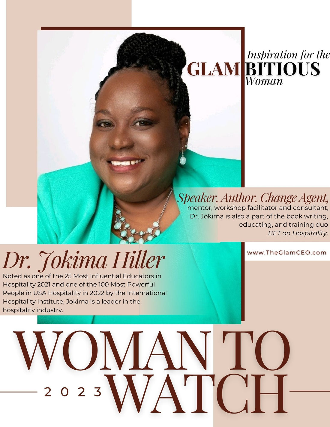 2023 Woman to Watch: Dr. Jokima Hiller!