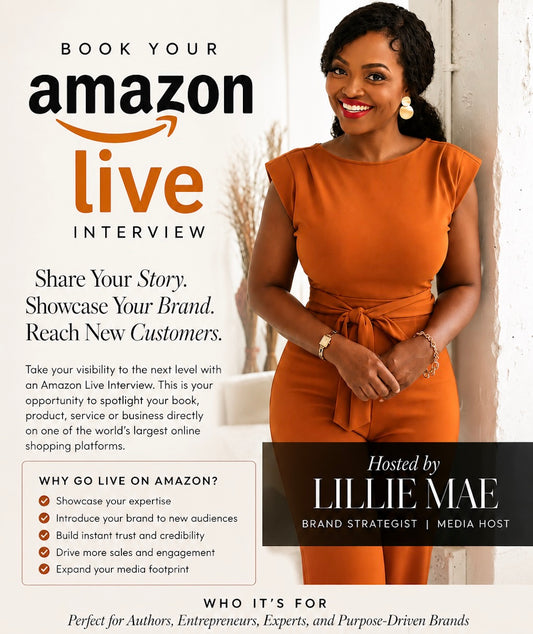 Book Your Amazon Live Interview!