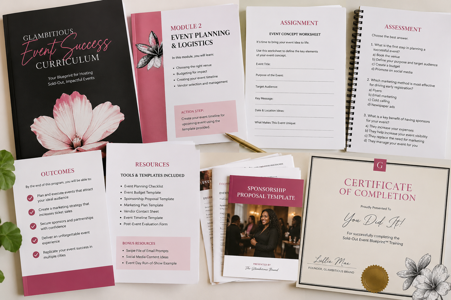 The Glambitious Event Success Curriculum™