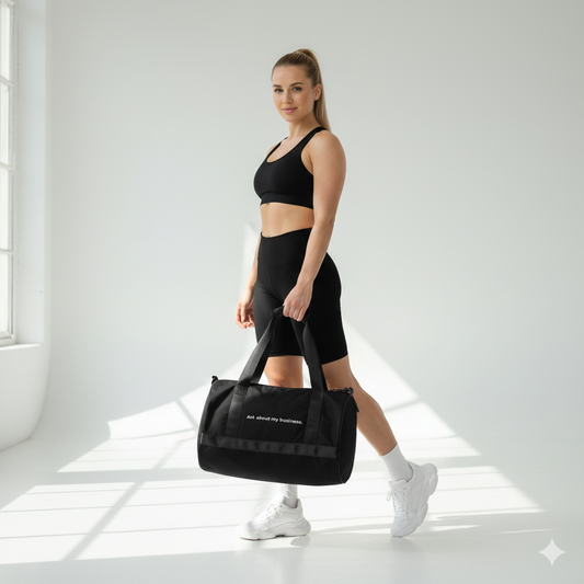 All-over print gym bag