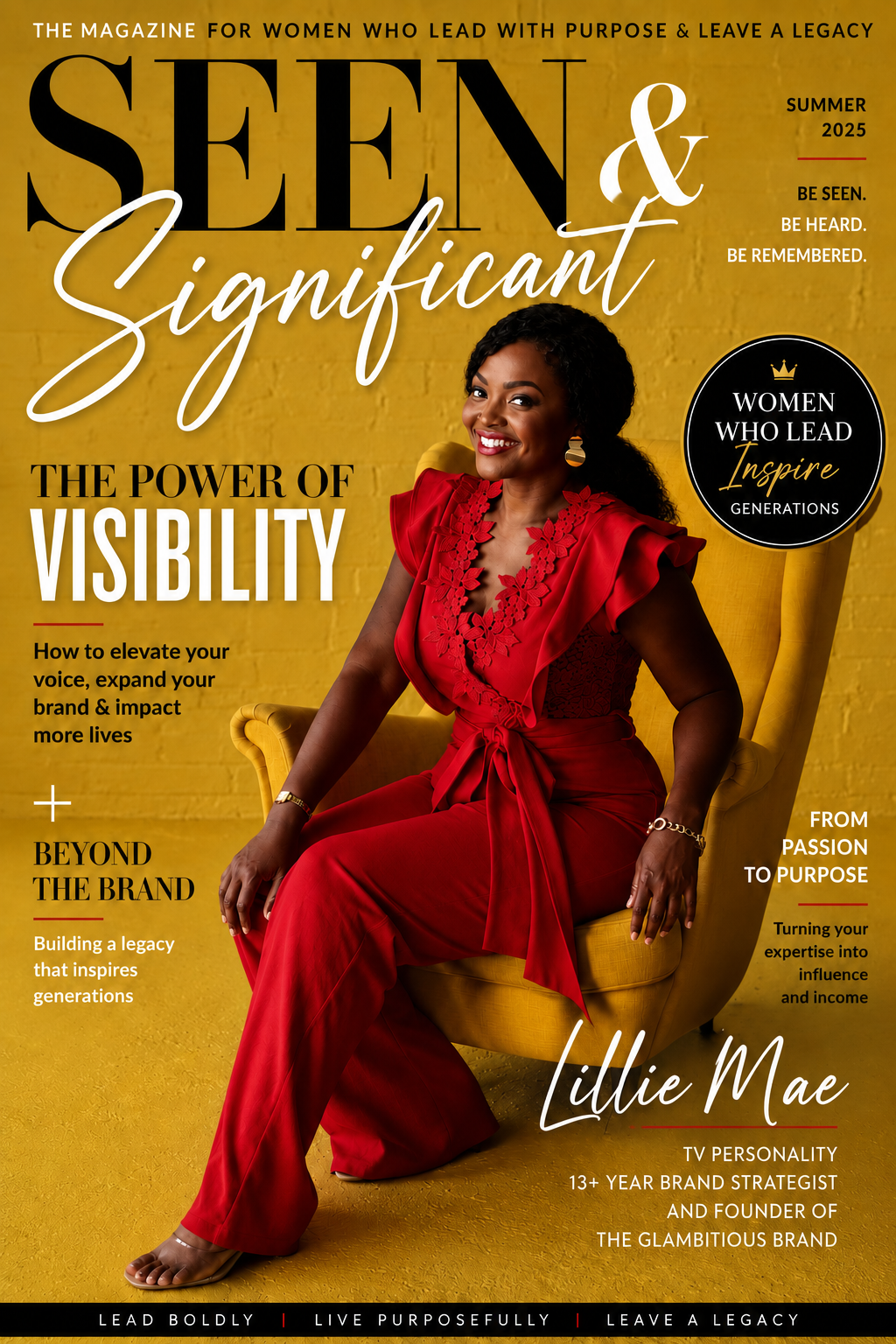 Seen & Significant - Digital Magazine Cover