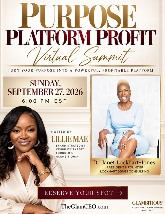 Speaker Slot: Purpose, Platform, Profit Virtual Summit
