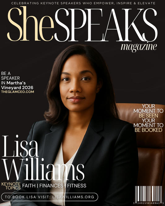 “She Speaks" Online Cover Spotlight!